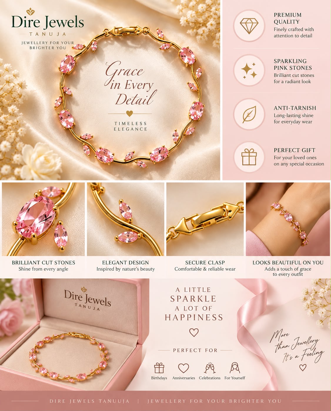 Tulip bracelet