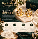 Spiral Statement Earrings