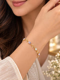 Sparkling tulip bracelet