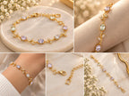 Sparkling tulip bracelet