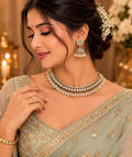 Kundan pearl choker