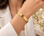 Luxury Gold Crystal Bracelet