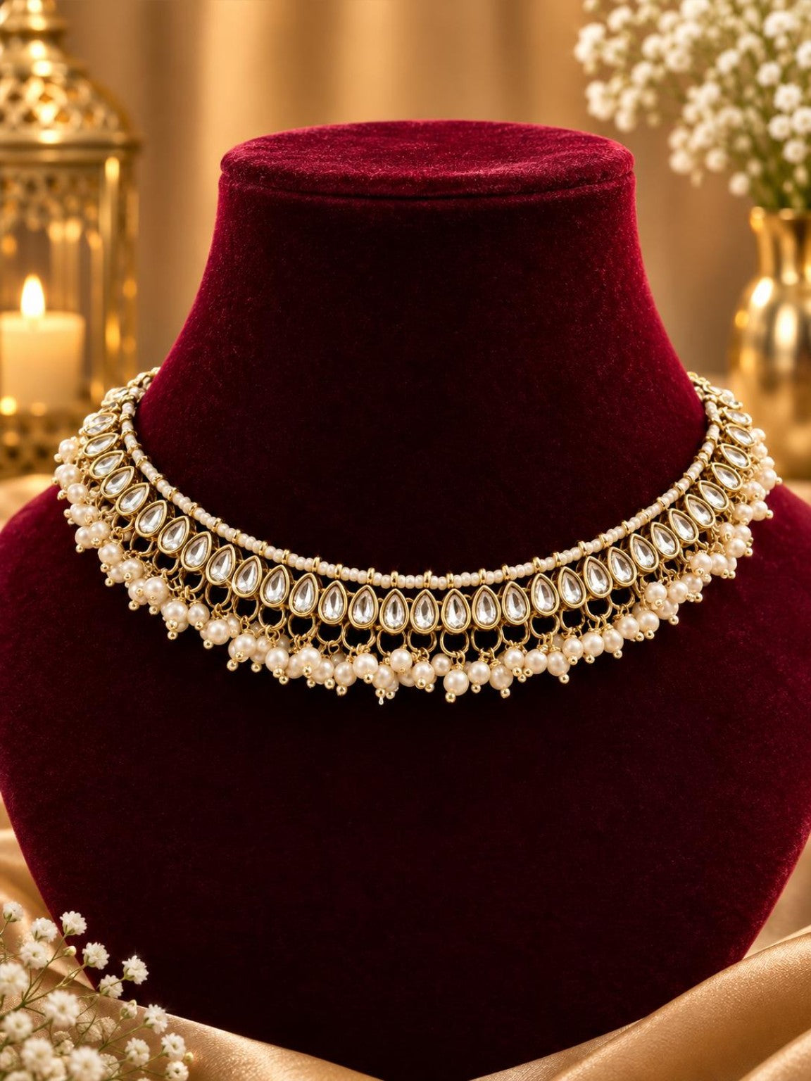 Pearl choker